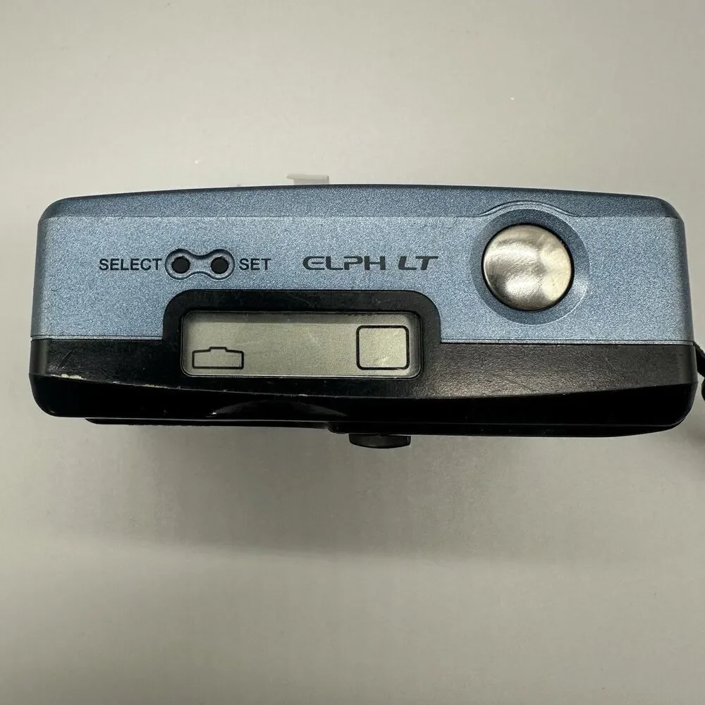 Canon ELPH LT Film Camera For Parts No Battery